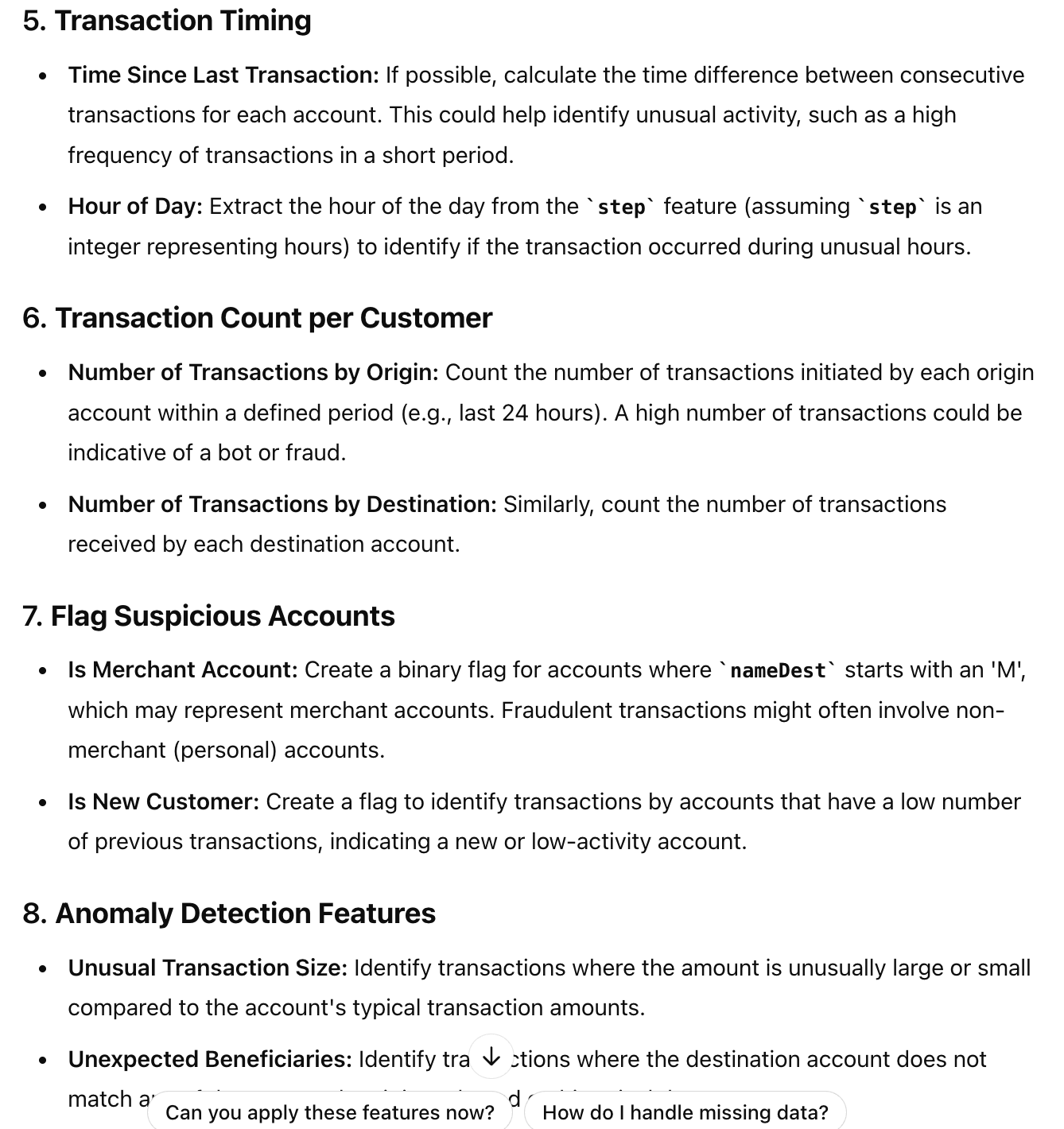 ChatGPT — Feature Engineering3