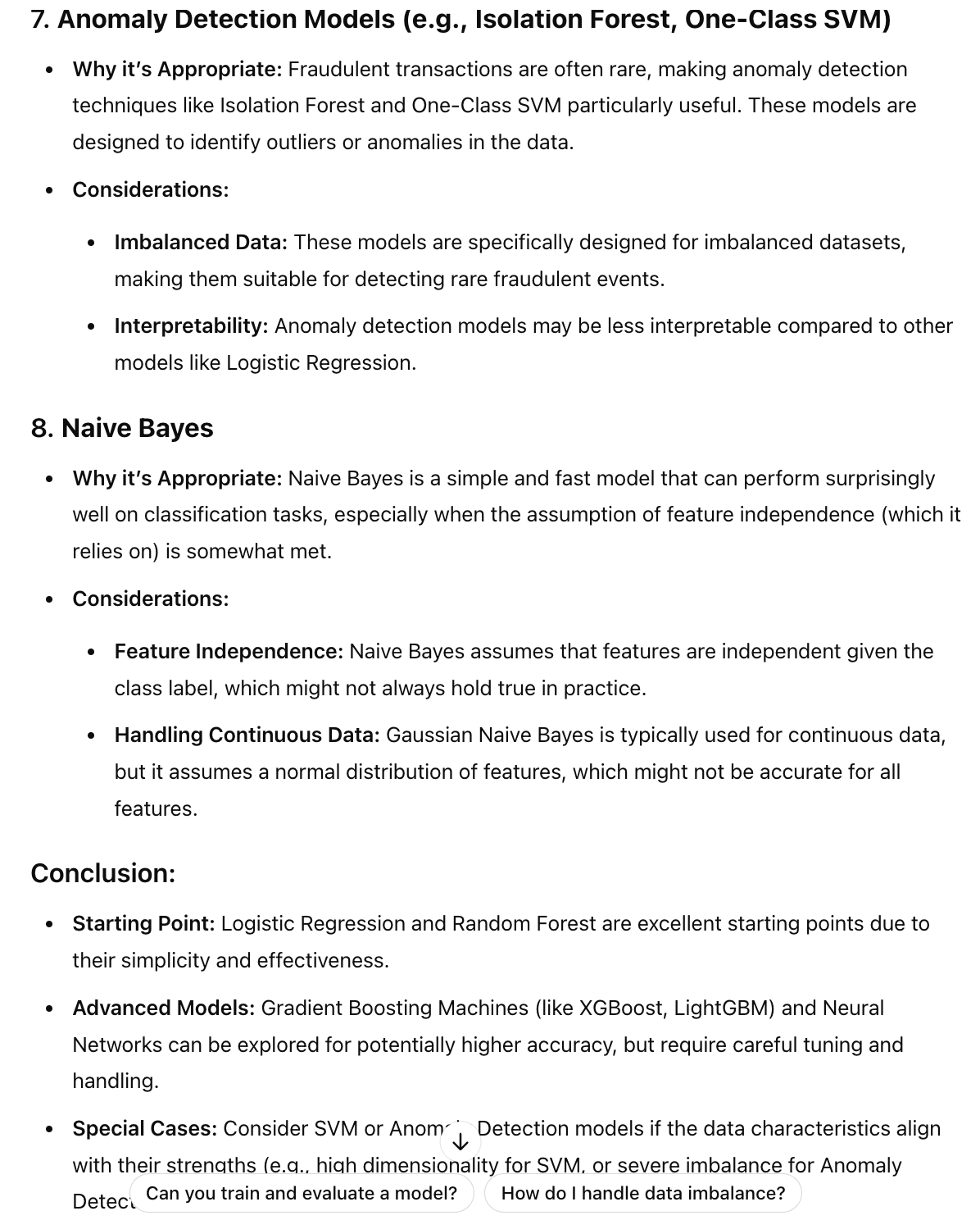 ChatGPT — Model Selection pt4